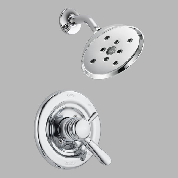 T17238SSH2O,RBH2O,H2O Delta Lahara Shower Faucet Trim with Lever